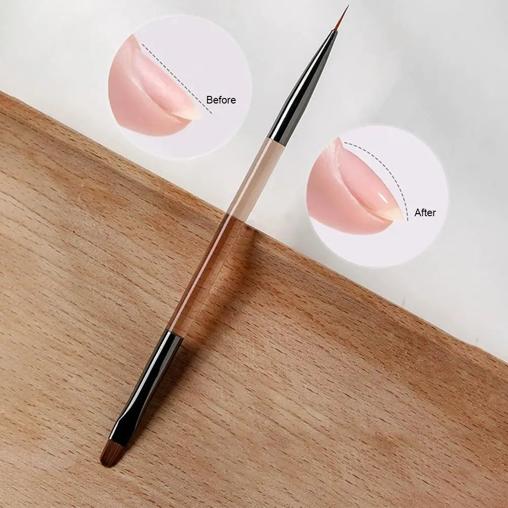 1 Fine Detail Paint Brush Acrylic UV Gel Drawing Dotting Manicure Qme 09