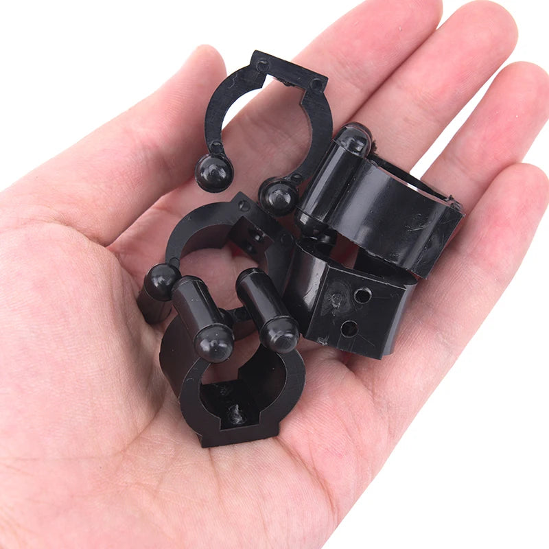 Plastic Club Clip Fishing Rod Pole Storage Rack Tip Clamps Holder Qme