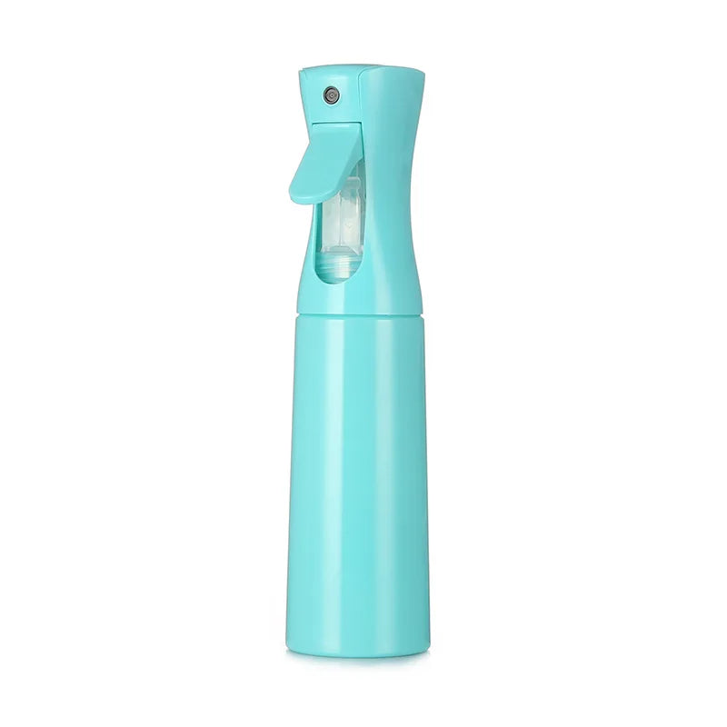 Hairdressing Spray Bottle Hair Pressure Continuous Watering Can Qme 300ML-Sky Blue China Mainland