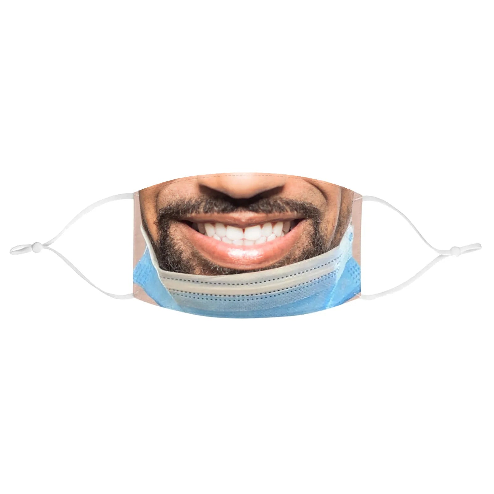 Adult Funny Mouth Mask Funny Cloth Face Masks Mascarillas Cosplay Accessories Washable Reusable Anti-dust Protection Mask Qme LIGHT GRAY