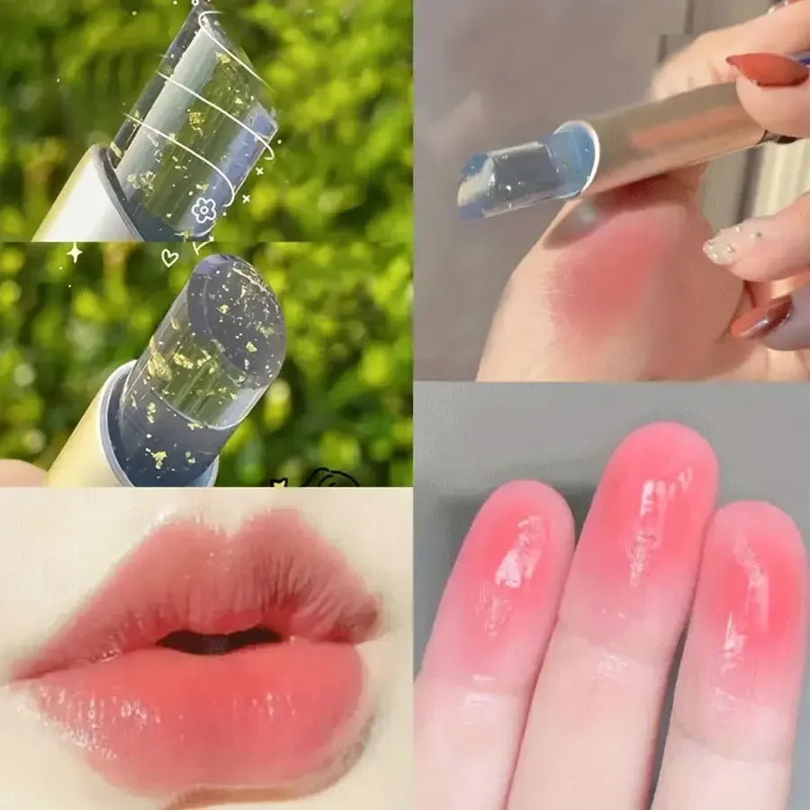 Star Brilliant Temperature Change Moisturizing Lipstick Crystal Jelly Qme
