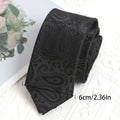 Mens Casual Slim Tie Fashion Necktie Black Stripes Floral Plaid Solid Qme A1