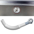 Overflow Pipe Washbasin Drainer Replacement Parts For Kitchen Sink Connector Kitchen Drainage Accessory Qme Default Title