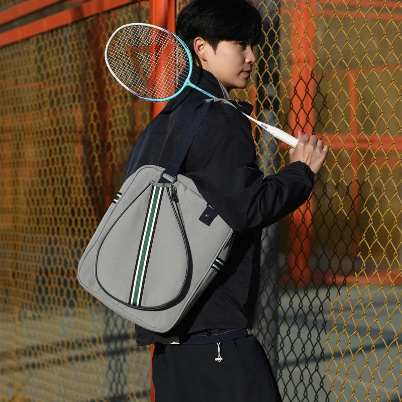 Tennis Bag Large Capacity Korean Version Fashion Shoulder Sports Qme