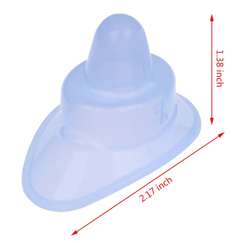 Soft Silicone Reusable Eye Wash Cup Eyewash Container Care Washing Qme