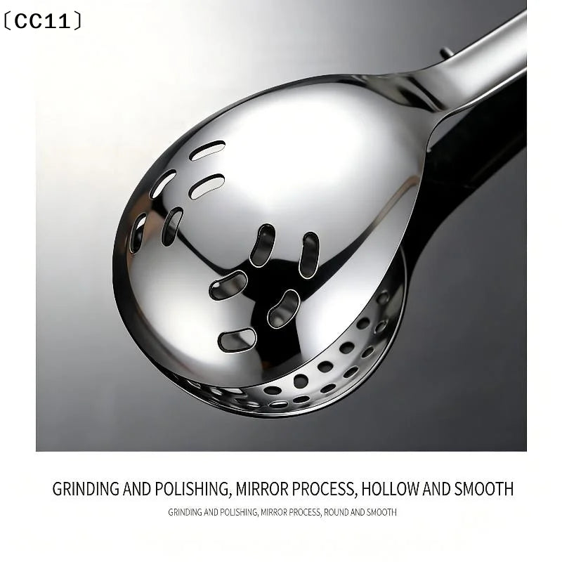 Multifunctional Potato Masher Slotted Spoon Egg Separator Durable Qme