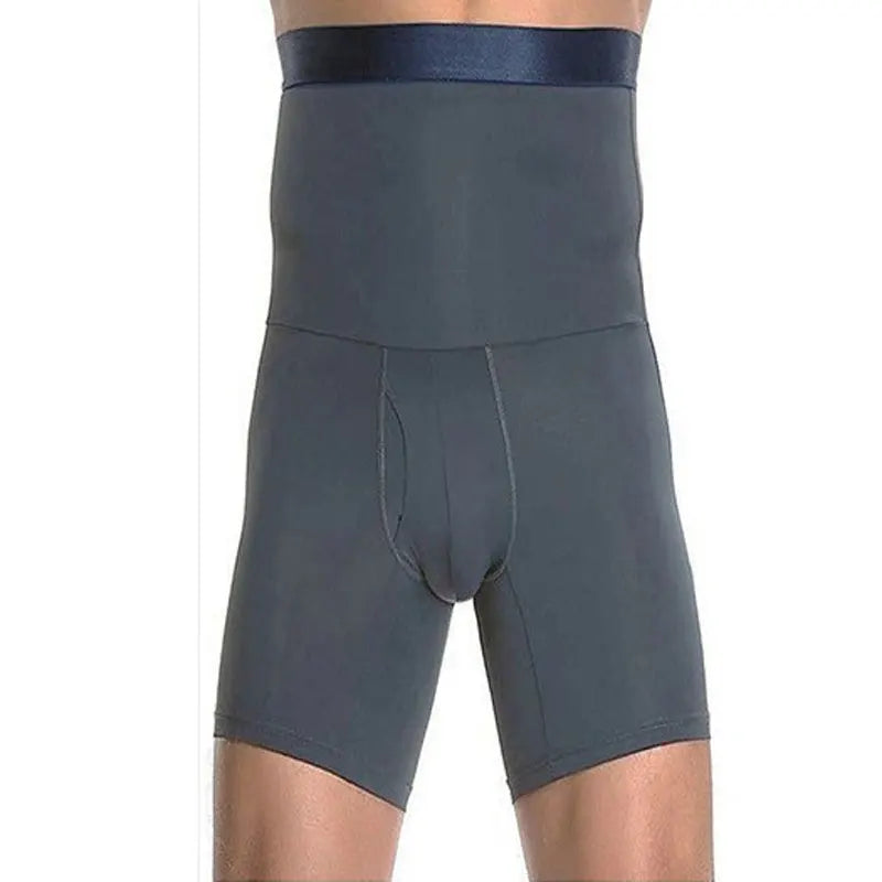 Mens Body Shaper Control Compression Shorts Belly Slimming Shapewear Abdomen Reducer Panties Fitness Boxer Pants Underwear Qme Gy 3XL