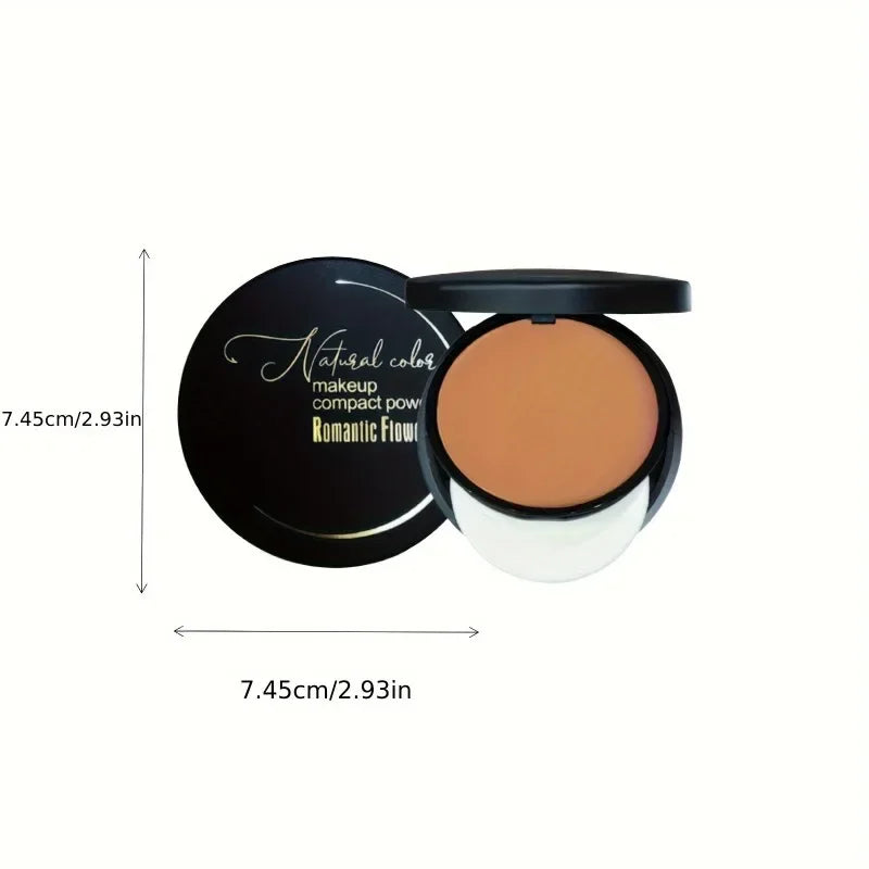 Sweat-Resistant Contouring Powder Palette - Matte Buildable Coverage for All Skin Tones Highlight & Shadow Makeup Qme