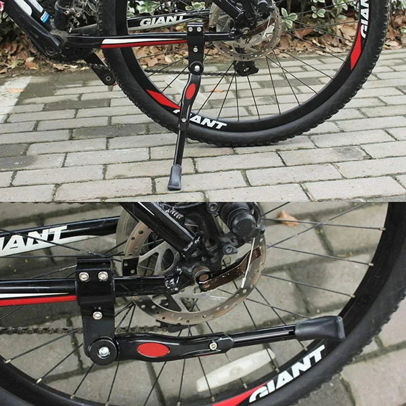 Universal Bicycle Kickstand Parking Rack Adjustable Road Bike Kickstand Support Side Kick Stand Mountain bike Foot Brace Support Qme
