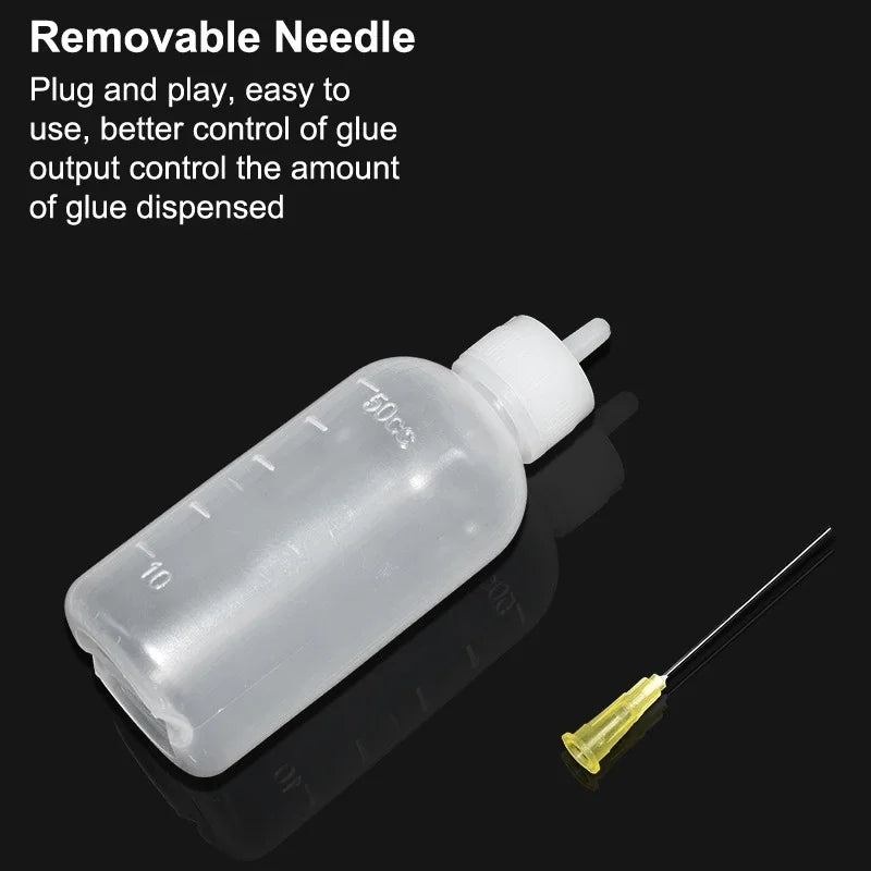 Plastic Liquid Alcohol Bottle Dispenser Rosin Solder Flux Paste Phone Qme