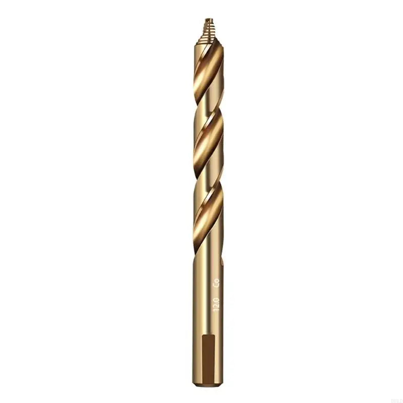 Straight Step Drill Bits Hole Cutter Stainless Steel Electric Power Qme 12mm