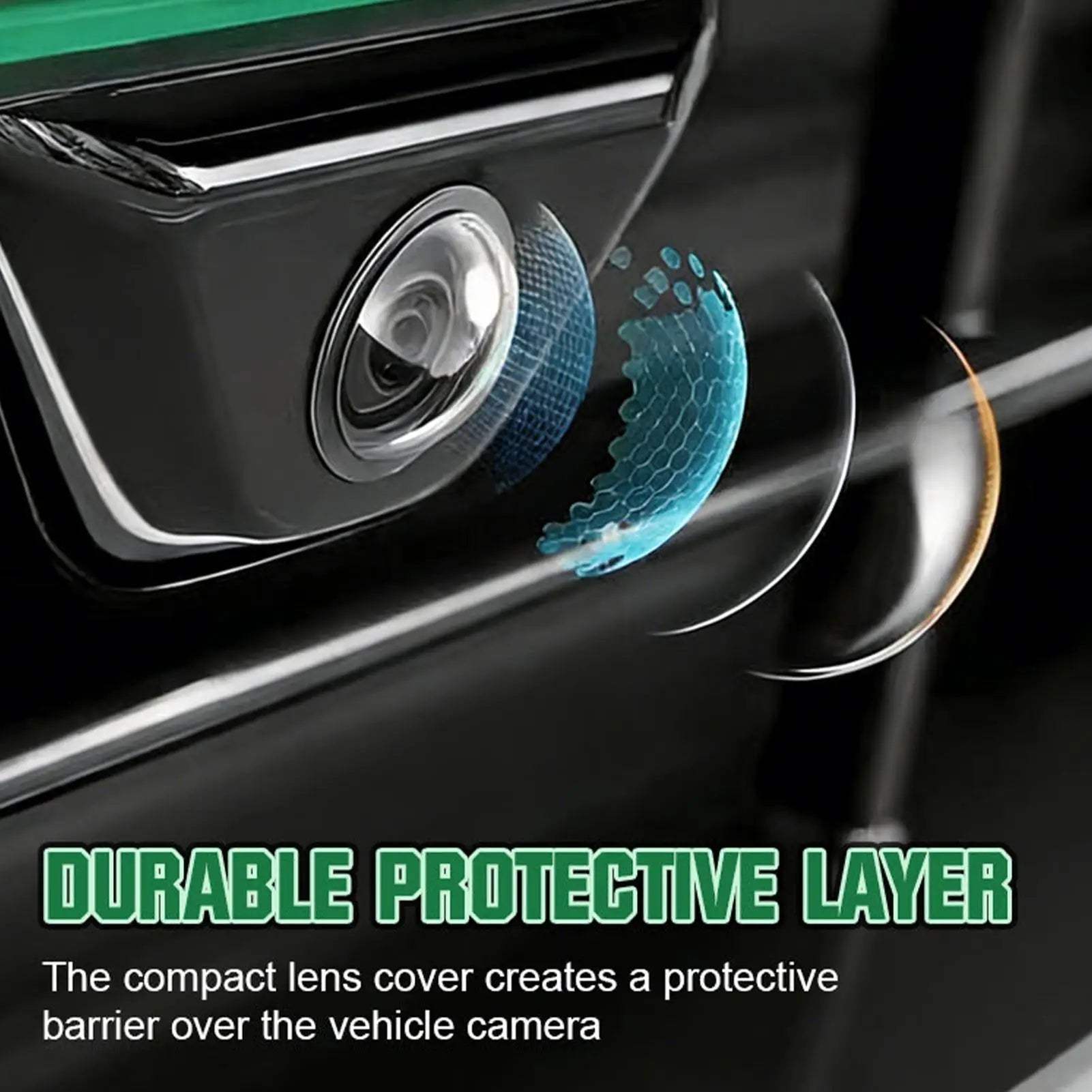 Universal Car Camera Lens Protector Anti Scratch Waterproof Car Rear View Backup Camera Cover for Car Accessories Qme