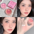 Airy Blush Clay Pigmented Powdery Cream Blusher Daimanpu Long-lasting Qme Nude Apricot D173-2