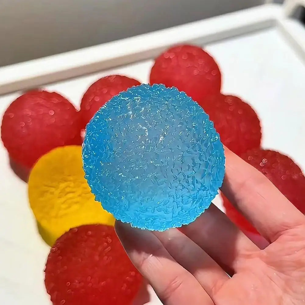 Ice Ball Maltose Squishy Toys Stress Multicolor Texture Sensory Qme