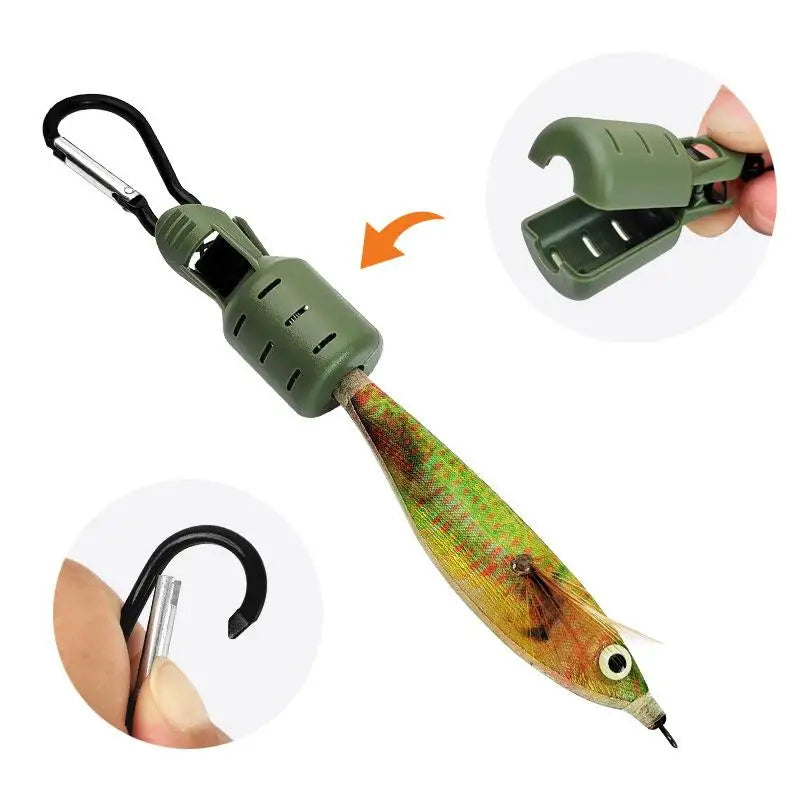 Fishing Lure Hook Cap Carabiner Anti-scratch Durable Multiple Colors Qme