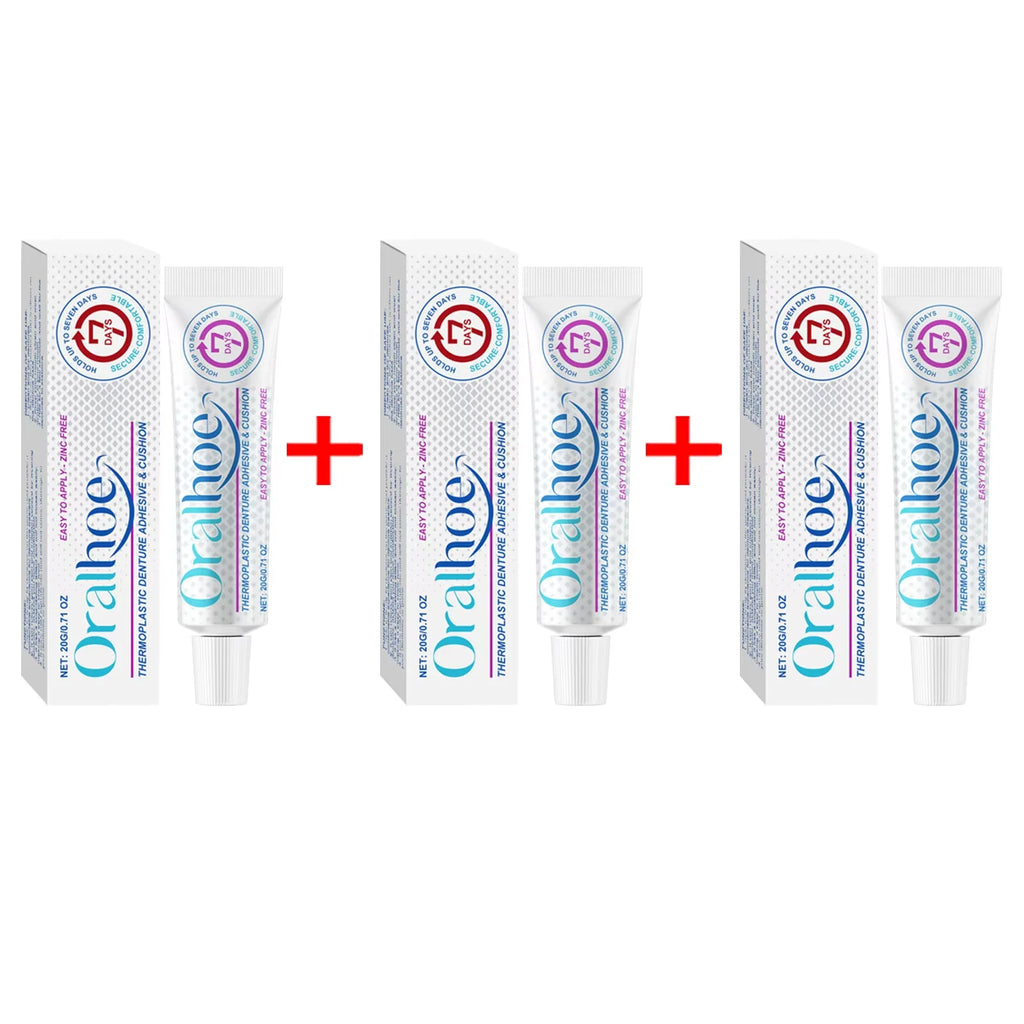 Denture Adhesive Cream Particularly Sturdy False Teeth Glue For Dentures Fixing Prevent Loosen Temporary Dental Bonding Adhesive Qme 60g Boxed