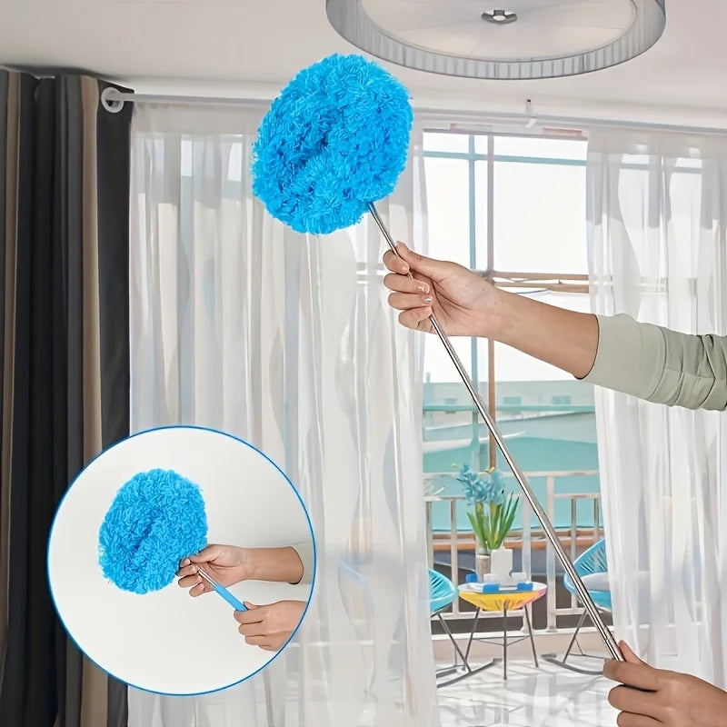 Reusable Microfiber Ceiling Fan Duster Home RVs Effortless Cleaning Qme