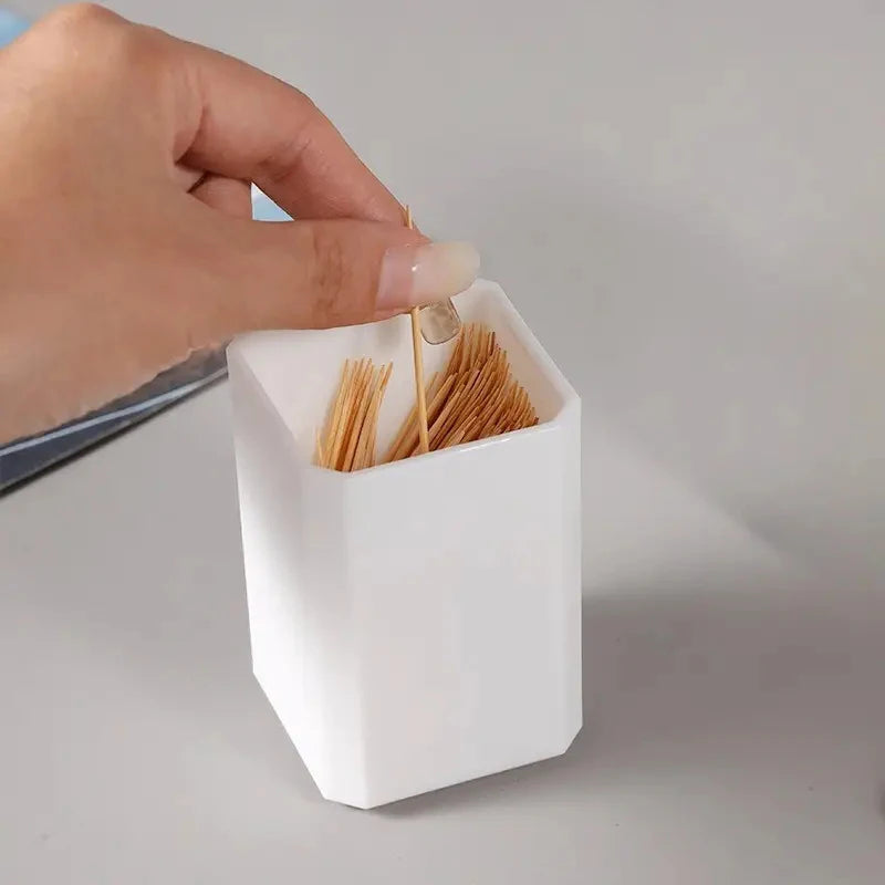 Kitchen Toothpick Box Household Tooth Pick Holder Container Living Qme