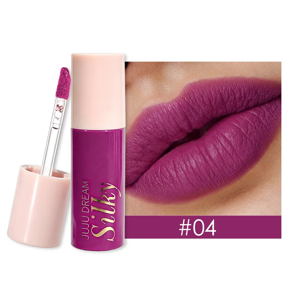 Soft Matte Lipstick Pink Nude Lip Waterproof Long Lasting Formula Qme 04 100g