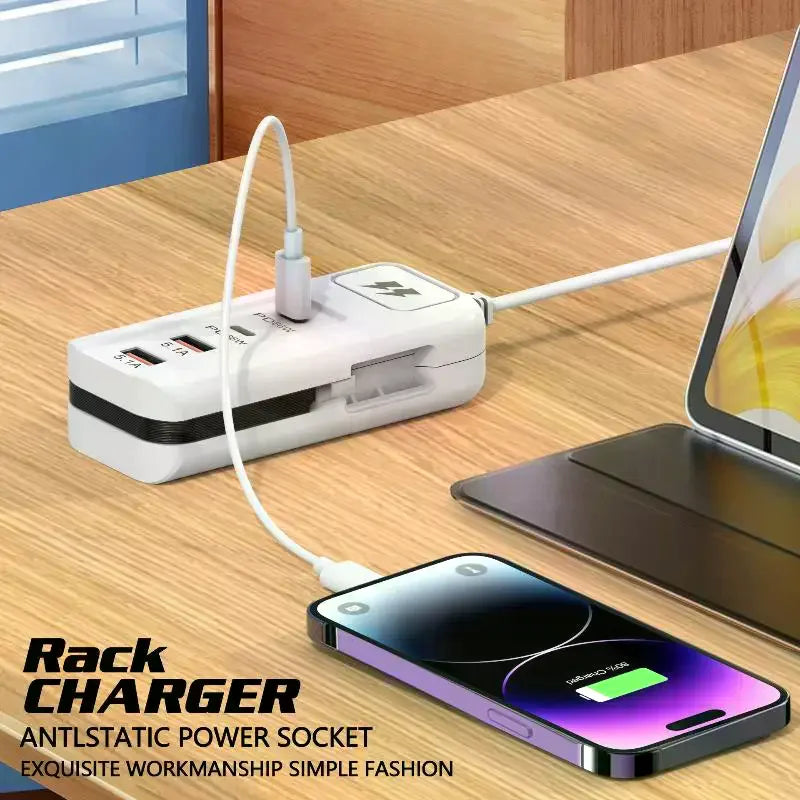 USB Charger PD C Fast Charge Quick Wall Chargers Multiport Hub Qme