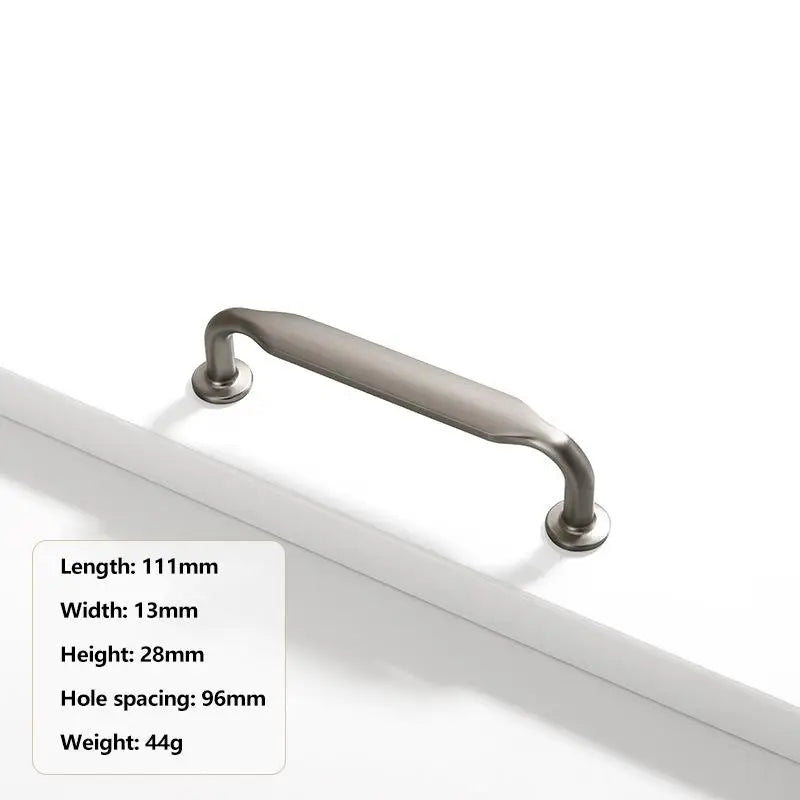 Vintage Zinc Alloy Cabinet Door Handle Kitchen Cabinet Drawer Wardrobe Door Knob Vintage Furniture Hardware Qme A9