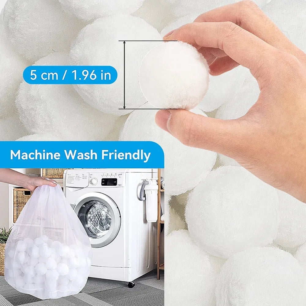 200/300/500/700g Swimming Pool Filter Cleaning Balls Water Purification Fiber Sewage Treatment Fish Tank Filter Cotton Balls Qme