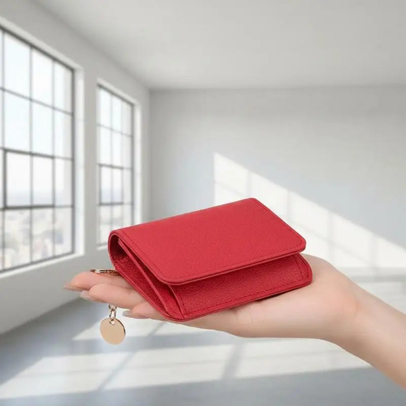 Korean Version Women's Coin Purse Short Fashion Multifunctional Qme