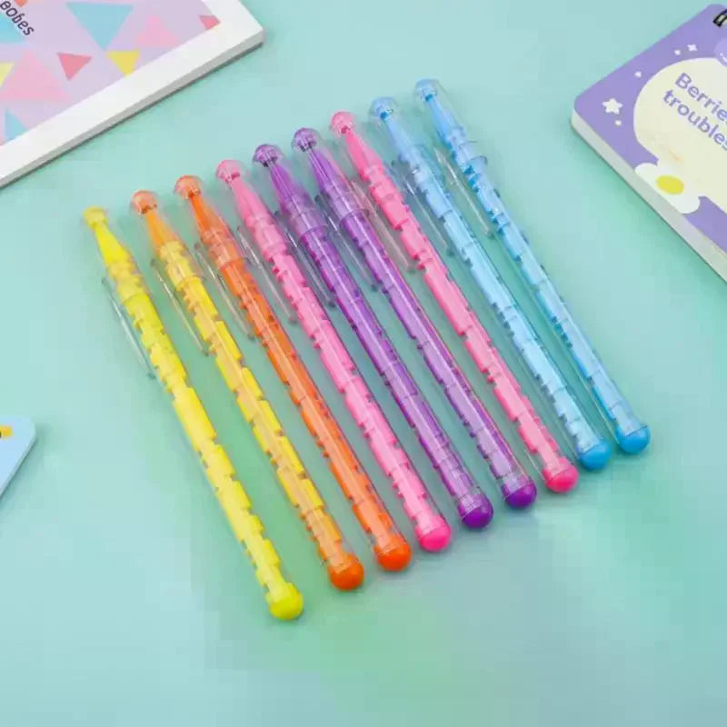 5 Creative Stationery Fun Puzzle Game Pen Maze Ballpoint Pens Stress Qme