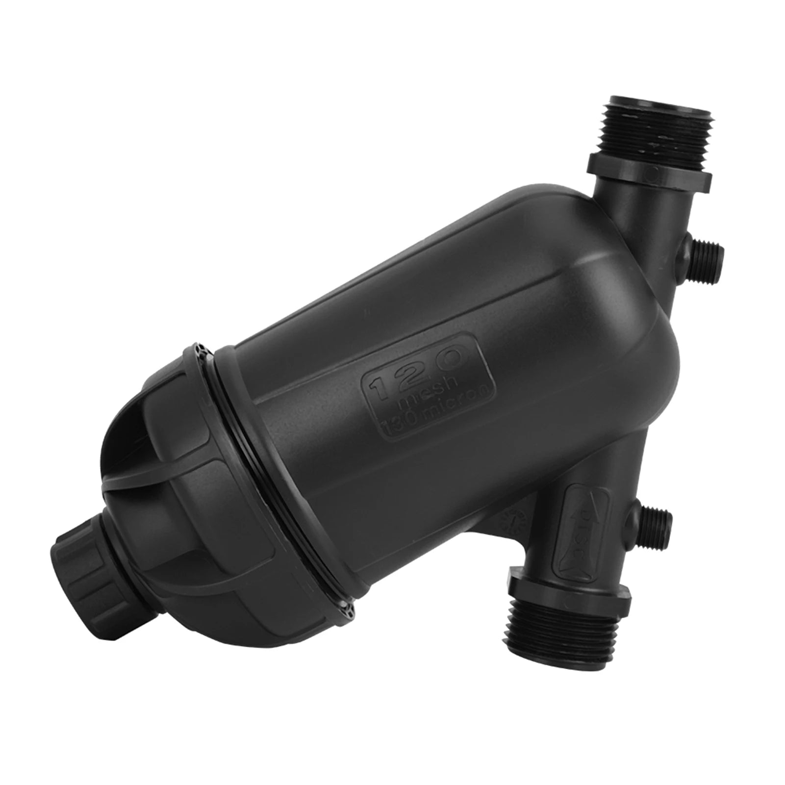 Drip Irrigation Disc Filter 120 Mesh 130 Micron Inline Water Filter for Garden Agriculture Lawn Watering System Qme