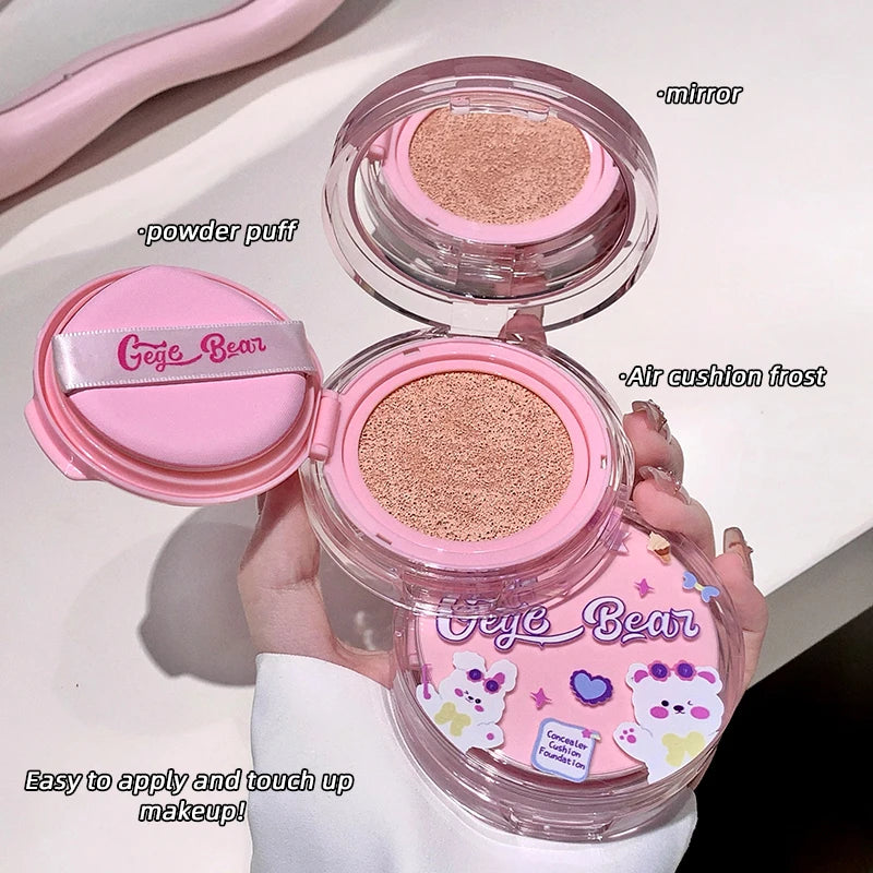 Gege Bear Clear Air Cushion Cream Natural Hydrating Long-lasting Qme