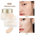Moisturizing Matte Foundation & BB Cream,Full Coverage Concealer,Long Lasting,Oil Control,Waterproof,Non-Clumpy, Evens Skin Tone Qme 02
