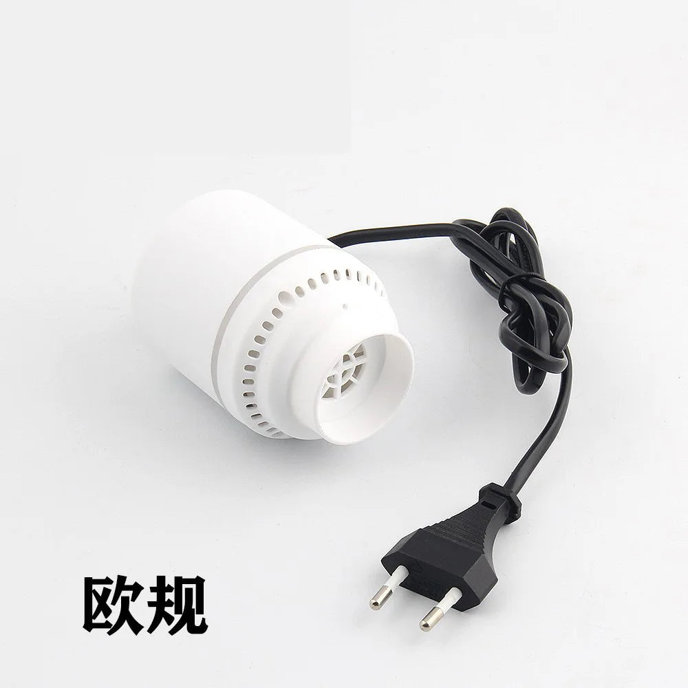 Electric Air Pump for Vacuum Bags, EU Plug, Suitable for Clothes Storage Bags Labor-saving Compression Tool Qme EU plug
