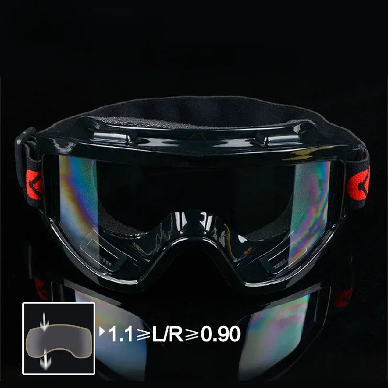 Eye Protection Anti - Dust Safety Glasses for Motorcycle, Off - road Cycling, Men and Women, Dust - proof Eyeglasses Qme CKY-134