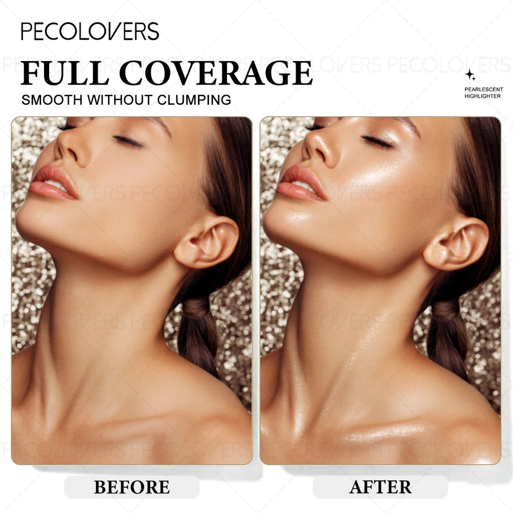 Multi Functional Disc Champagne White Silver Colors Brightens Face Qme