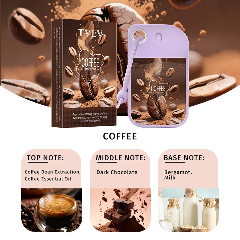 Fragrance Spray Lasting Strawberry Hook Perfume Fresh Natural Air Qme 02 COFFEE