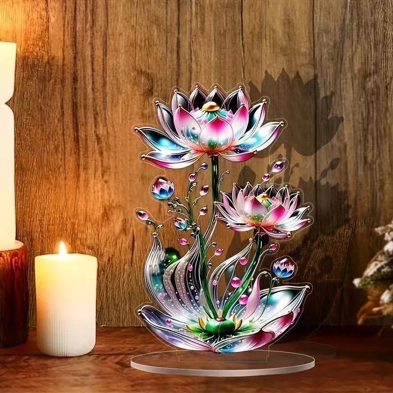 Decor Peacock Figure Office Housewarming Desktop Ornament Qme one size B