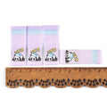 50Pcs New Cartoon Panda Embroidery Labels For Sewing Clothes Accessories Washable Care Garment Tags DIY Supplies Handicrafts Qme 3