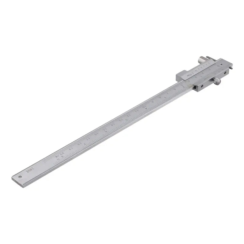 A02F-2Pcs 0-200Mm Marking Vernier Caliper With Carbide Scriber Parallel Marking Gauging Ruler Measuring Instrument Tool Qme