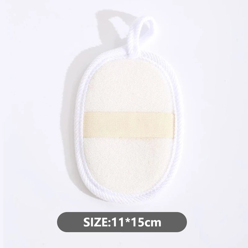 Natural Loofah Sponge Soft Bath Sponges Exfoliating Skin Health Cleaning Tool Bath Shower Brushes Unisex Foam Loofah Bath Brushe Qme A4
