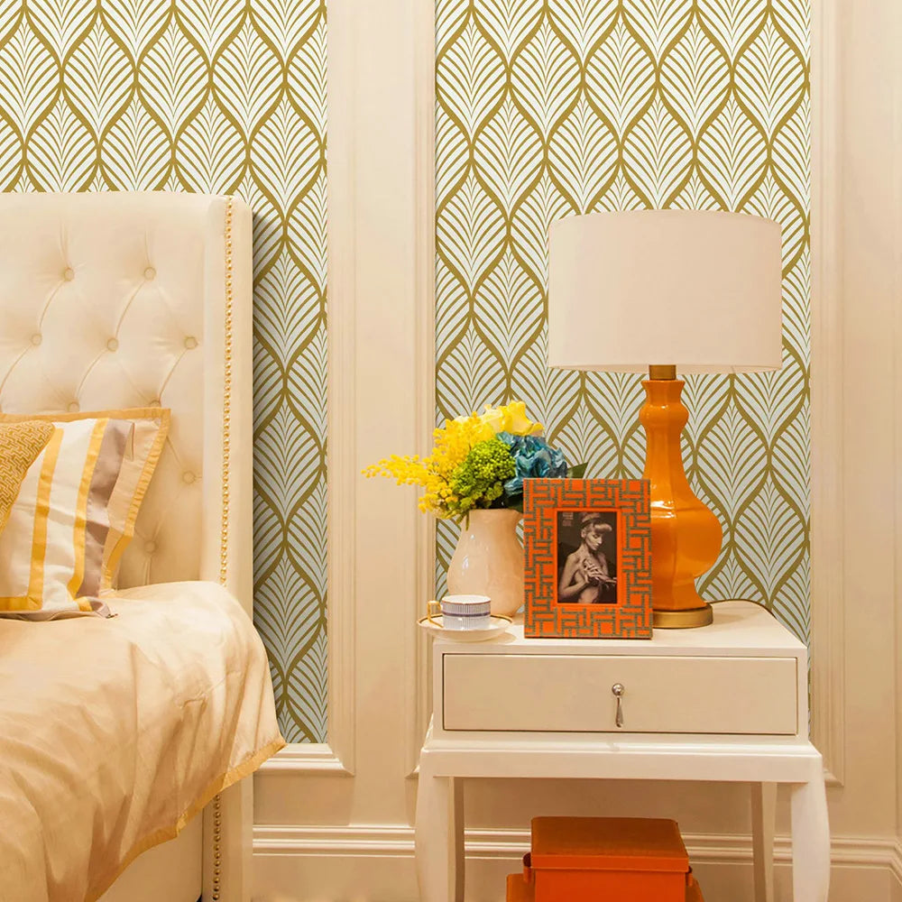 Modern Vinyl Wallpaper Peel Stick Boho Contact Paper Self Adhesive Qme