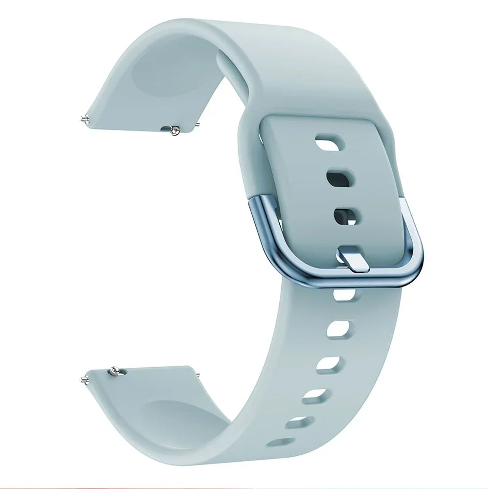 22mm Watch Band For Xiaomi Watch s1/s1 Active Strap Replacement Strap For Xiaomi Mi Watch Color Watchbands For Mi Watch Color 2 Qme LIght Green 1 22MM Universal
