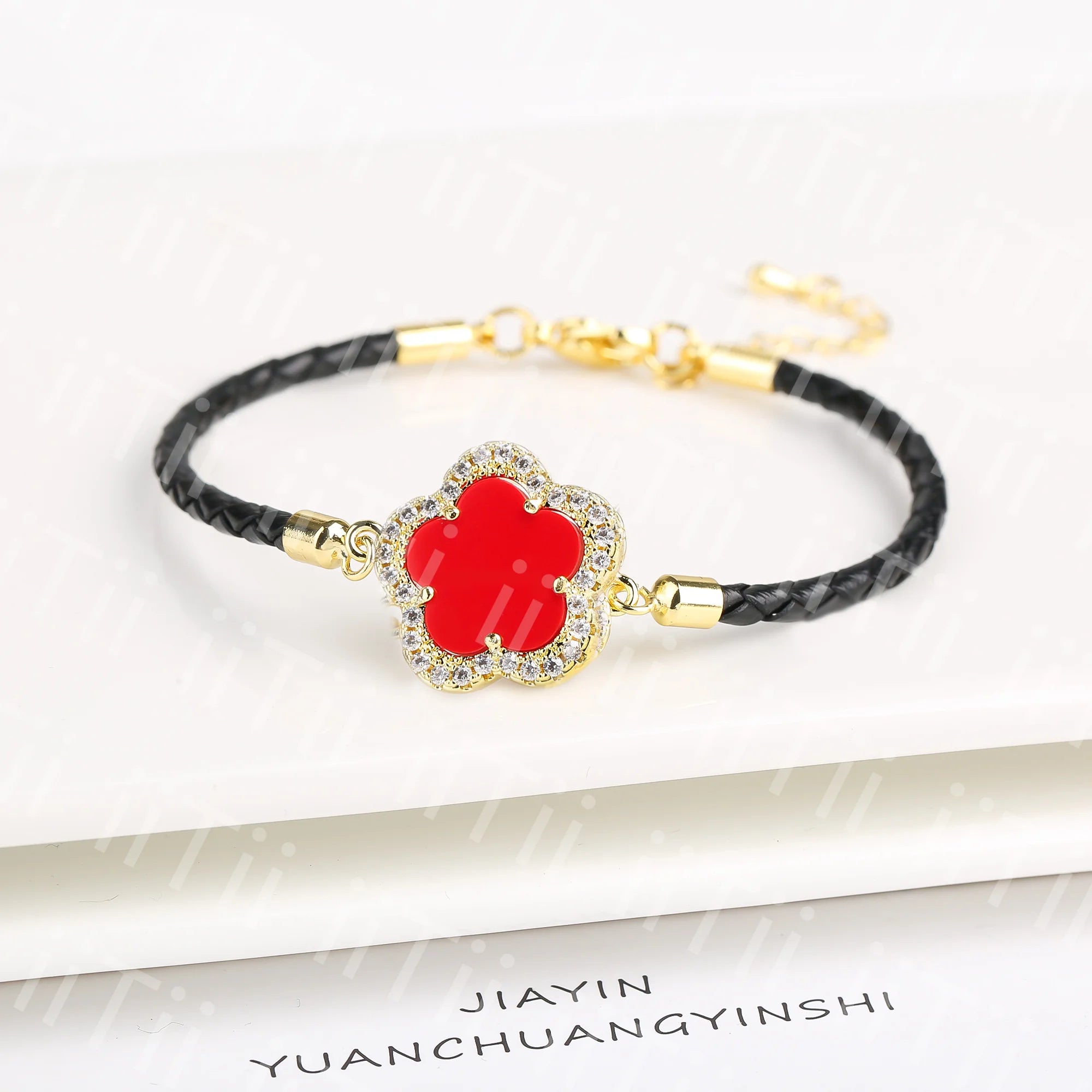 Trendy Sweet Fashion Natural White Solid Five Leaf Petals Women
