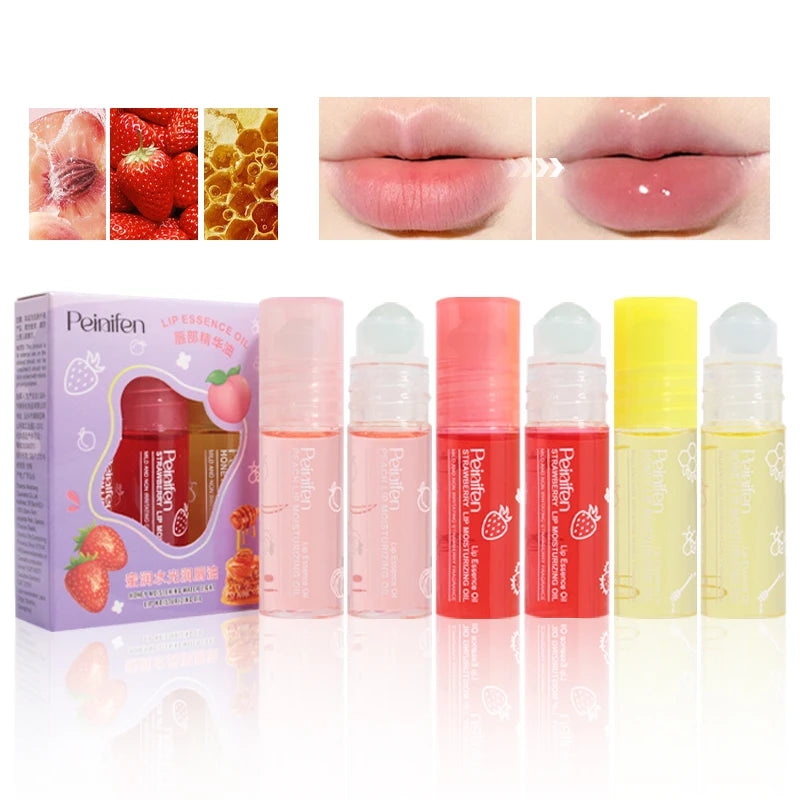 Gloss Lip Oil Lasting Moisturizing Water Locking Fruity Essence Keep Qme