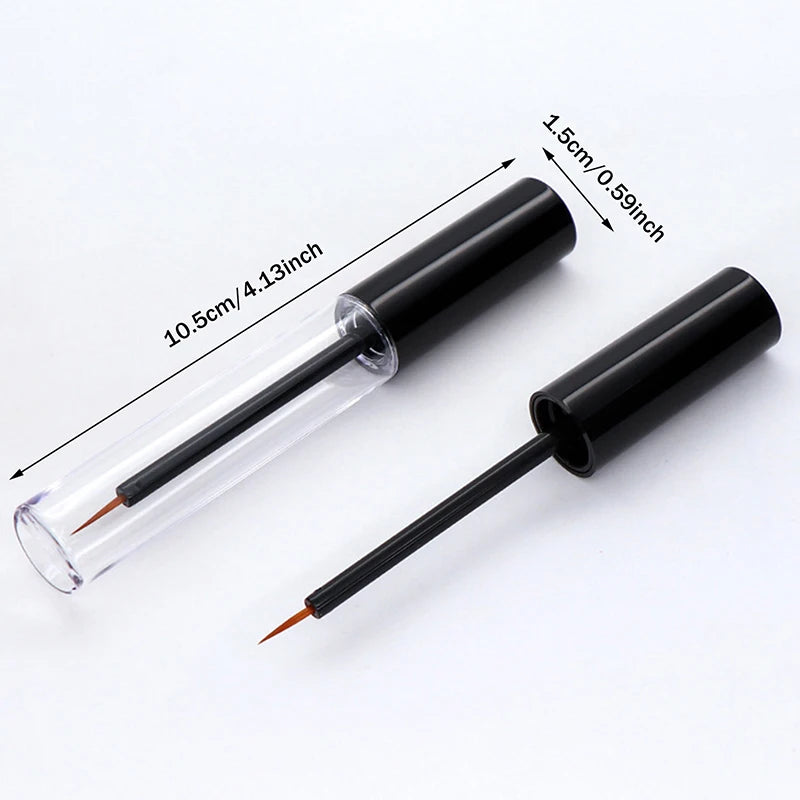 Transparent Empty Bottle Designed Eyelash Adhesive Eyeliner Solution Qme