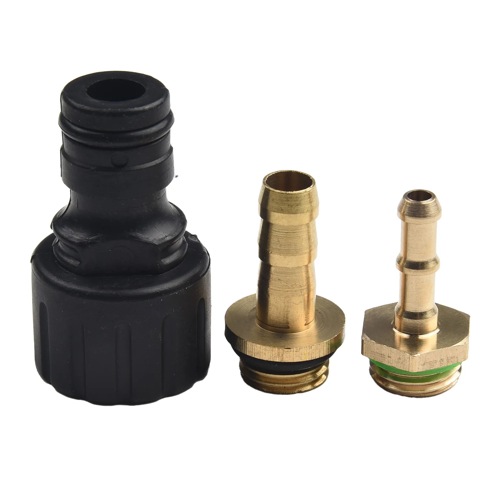 1 Set Sprayer Wand Replace 1/4 & 3/8 Brass Barb Sprayer Wand 2 Hose Clamp Replacement Spray Bar With Shut-off Valve Sprayer Tool Qme