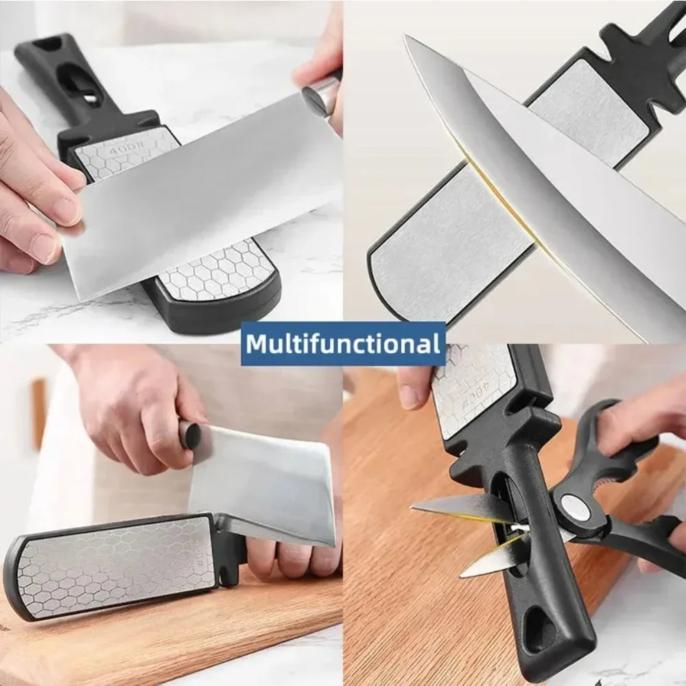 5 In1 Knife Sharpener Diamond Bars 400 1000 Multi-tool Kitchen Knives Qme