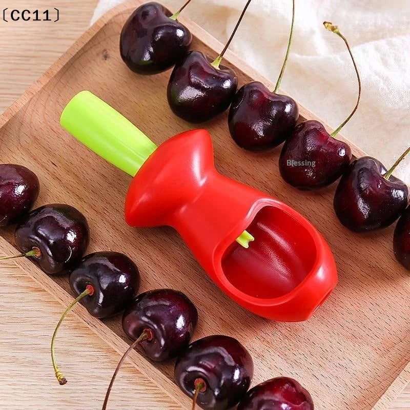 Cherry Pitter Food Grade Plastic Fast Pit Removal Home Baking Jam Qme Default Title