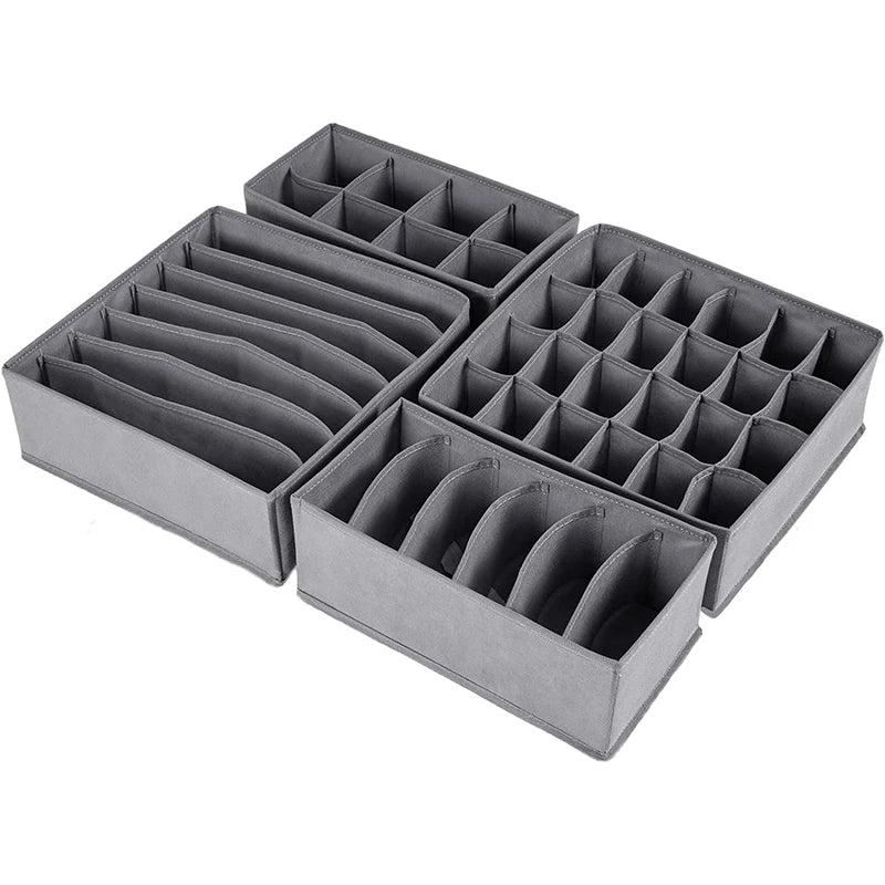 Household Wardrobe Box Cabinet Drawer Organizer Underwear Socks Bra Qme