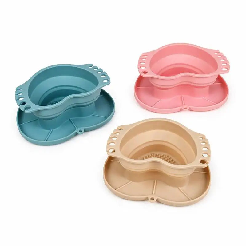 Collapsible Silicone Washing Bucket Outdoor-friendly Portable Paint Qme