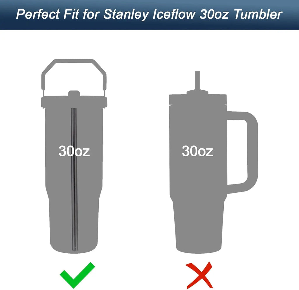 Reusable Straws Plastic Cleaning Brushcompatible Stanley Iceflow Qme